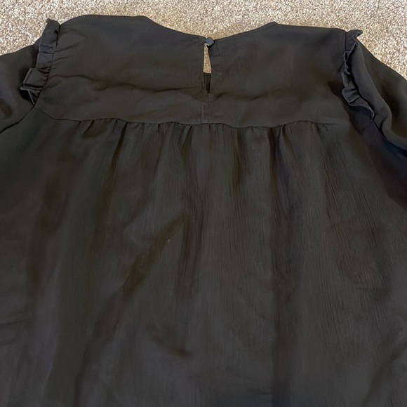 🌟 5/$20 Juicy Couture Black Blouse. M - Picture 7 of 10